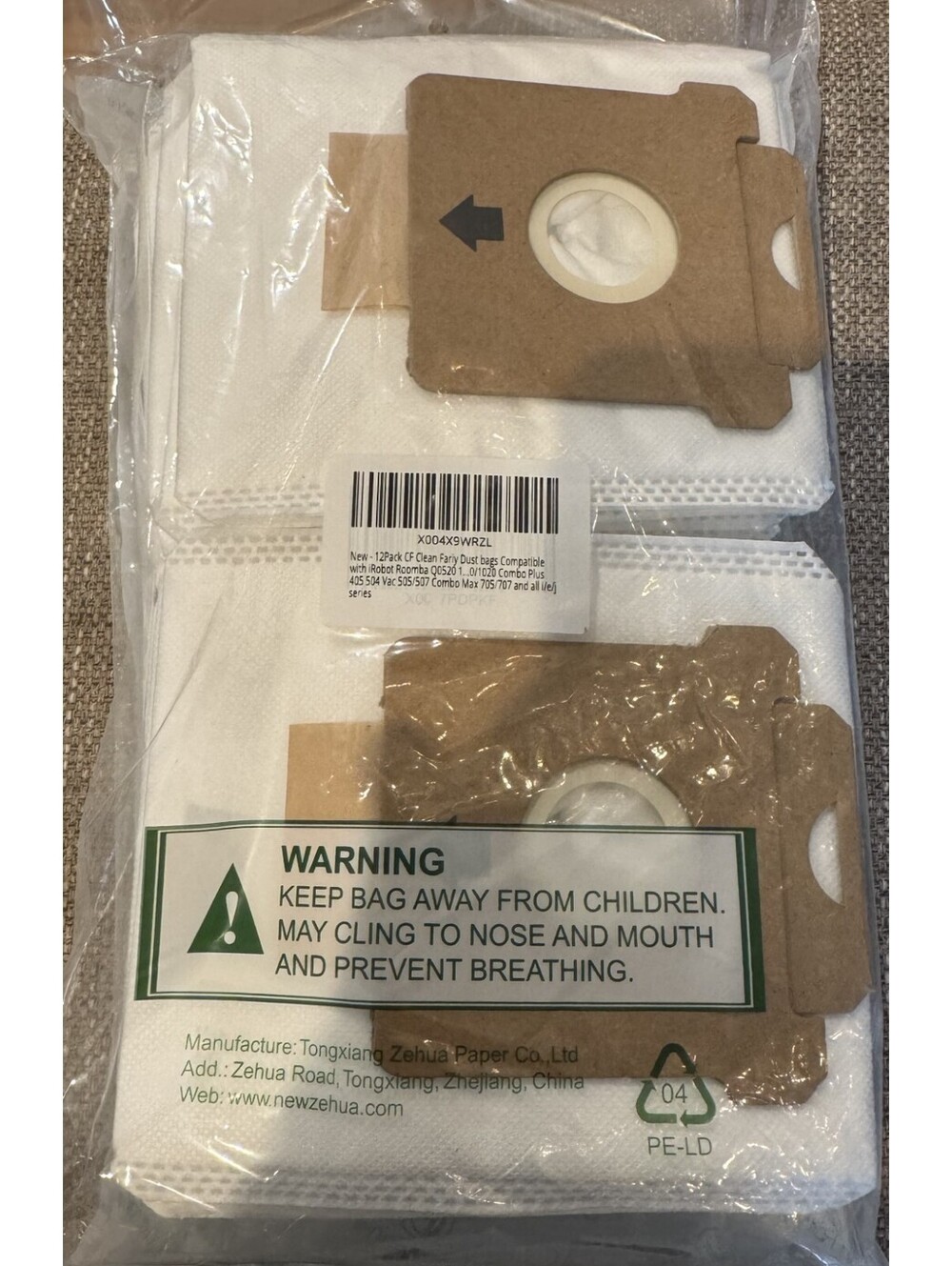 12 Pack Roomba IRobot Vacuum Cleaner Bags i/e/j Series New